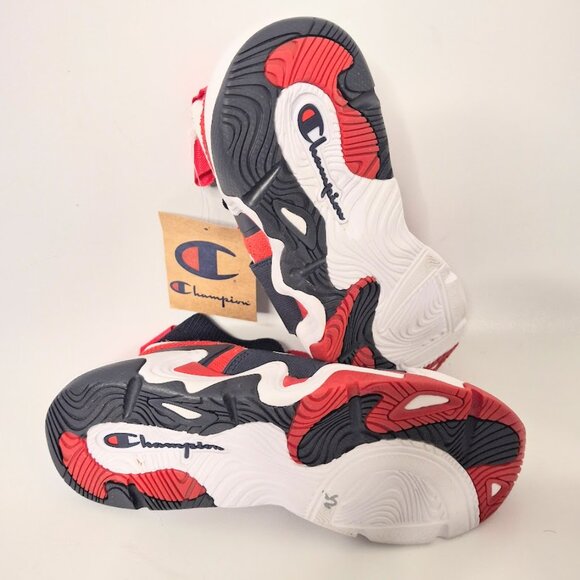 NEW CHAMPION Hyper Future Hi Pull on Sneaker from Finish Line Big Kids Size 5 - Picture 5 of 8